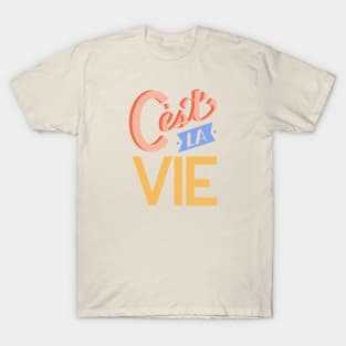 Retro C'est La Vie T-Shirt